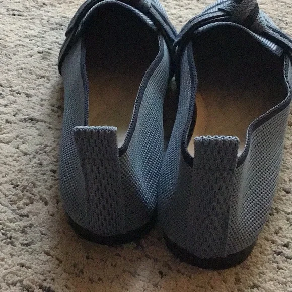 Chic Blue Women's Loafers - Picture 3 of 3